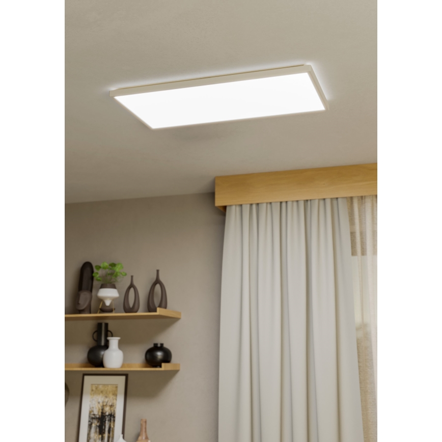 Eglo - Iluminação de teto para casa de banho LED LED/17,2W/230V 2700/4000/6500K 30x57 cm IP44 branco