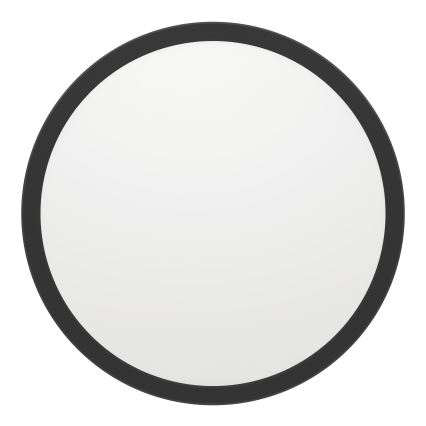 Eglo - Iluminação de teto para casa de banho LED com regulação LED/18,5W/230V 2700-6500K diâmetro 38,9 cm IP44 preto + comando