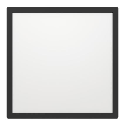 Eglo - Iluminação de teto para casa de banho LED com regulação LED/17,6W/230V 2700-6500K 39x39 cm IP44 preto + comando