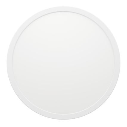 Eglo - Iluminação de teto para casa de banho LED com regulação LED/18,5W/230V 2700-6500K diâmetro 38,9 cm IP44 branco + comando