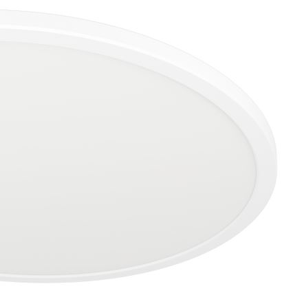 Eglo - Iluminação de teto para casa de banho LED com regulação LED/16,8W/230V 2700-6500K pr.50 cm IP44 branco + comando