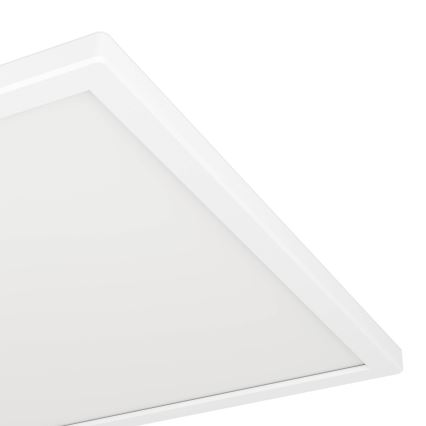 Eglo - Iluminação de teto para casa de banho LED com regulação LED/17,6W/230V 2700-6500K 39x39 cm IP44 branco + comando