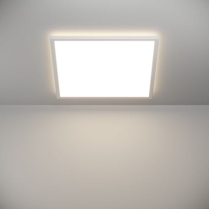 Eglo - Iluminação de teto para casa de banho LED com regulação LED/17W/230V 2700-6500K 50x50 cm IP44 branco + comando
