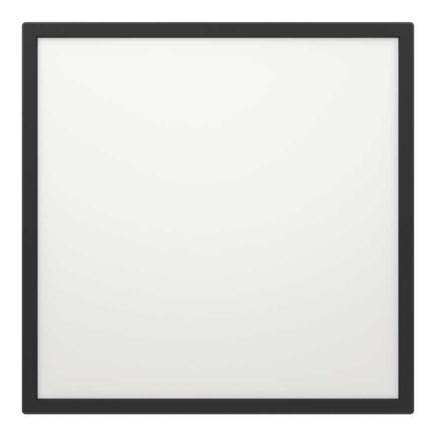 Eglo - Iluminação de teto LED RGBW para casa de banho com regulação LED/17W/230V 2700-6500K 50x50cm IP44 preto ZigBee
