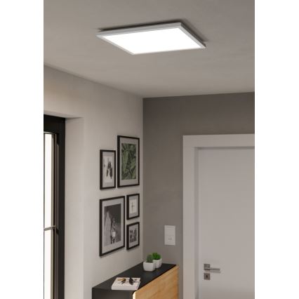 Eglo - Iluminação de teto LED RGBW para casa de banho com regulação LED/17,6W/230V 2700-6500K 39x39 cm IP44 branco ZigBee