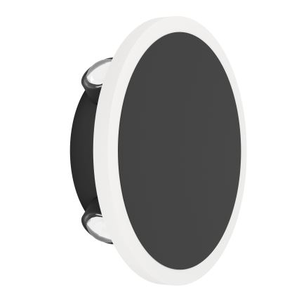 Eglo - Iluminação de parede LED LED/12W/230V 3000K diâmetro 17 cm preto