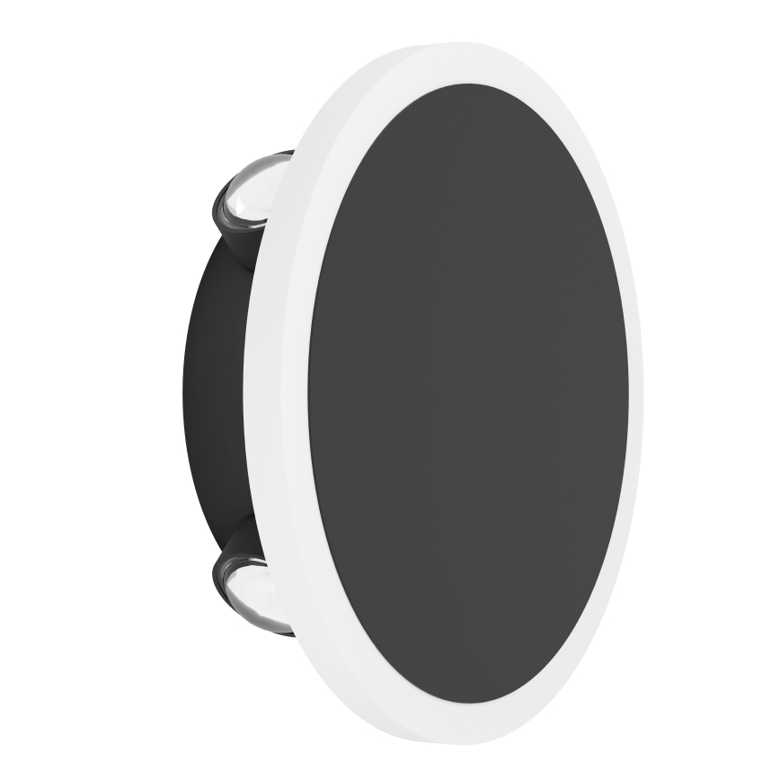 Eglo - Iluminação de parede LED LED/12W/230V 3000K diâmetro 17 cm preto