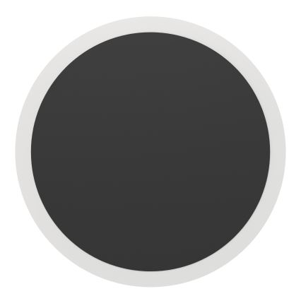 Eglo - Iluminação de parede LED LED/12W/230V 3000K diâmetro 17 cm preto
