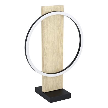 Eglo - Candeeiro de mesa LED LED/12W/230V 3000K bege/preto