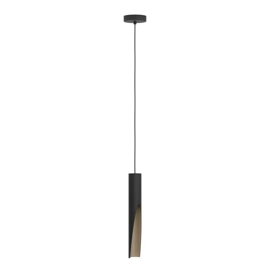Eglo - Candeeiro suspenso LED 1xGU10/4,5W/230V 3000K preto/castanho