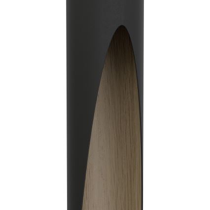 Eglo - Candeeiro suspenso LED 1xGU10/4,5W/230V 3000K preto/castanho