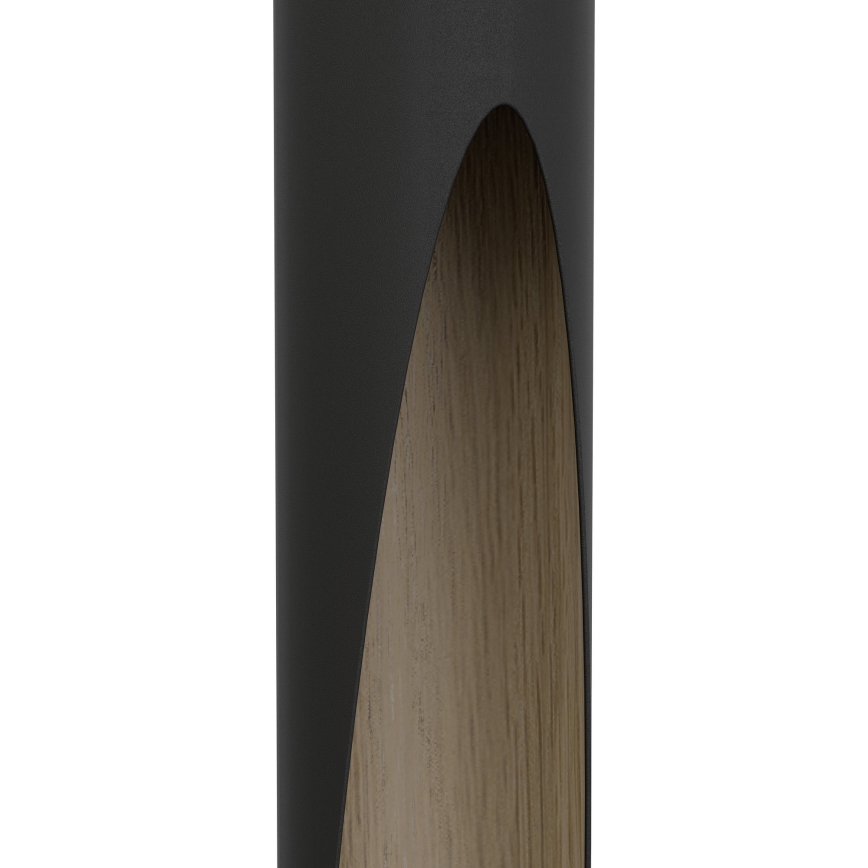 Eglo - Candeeiro suspenso LED 1xGU10/4,5W/230V 3000K preto/castanho