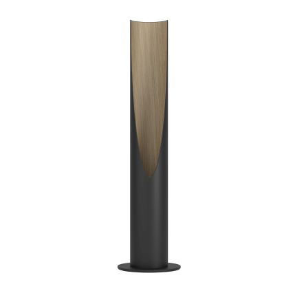 Eglo - Candeeiro de mesa LED 1xGU10/4,5W/230V 3000K preto/castanho