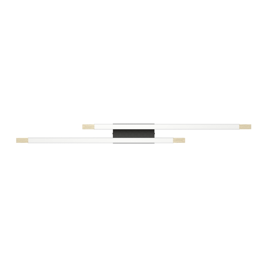 Eglo - Iluminação de teto LED com regulação 2xLED/10W/230V 3000K preto/bege