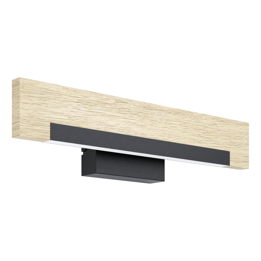 Eglo - Iluminação de parede LED LED/9,6W/230V 3000K preto/bege