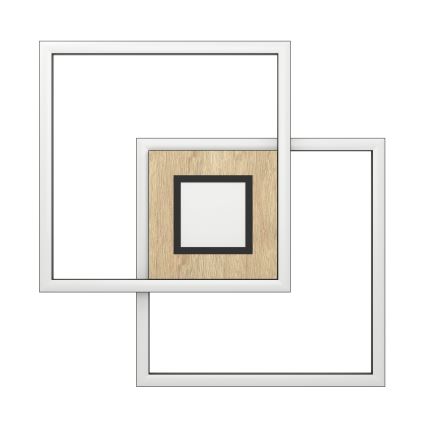 Eglo - Iluminação de teto LED com regulação 2xLED/17W/230V +1xLED/4,2W 2700-6500K + comando