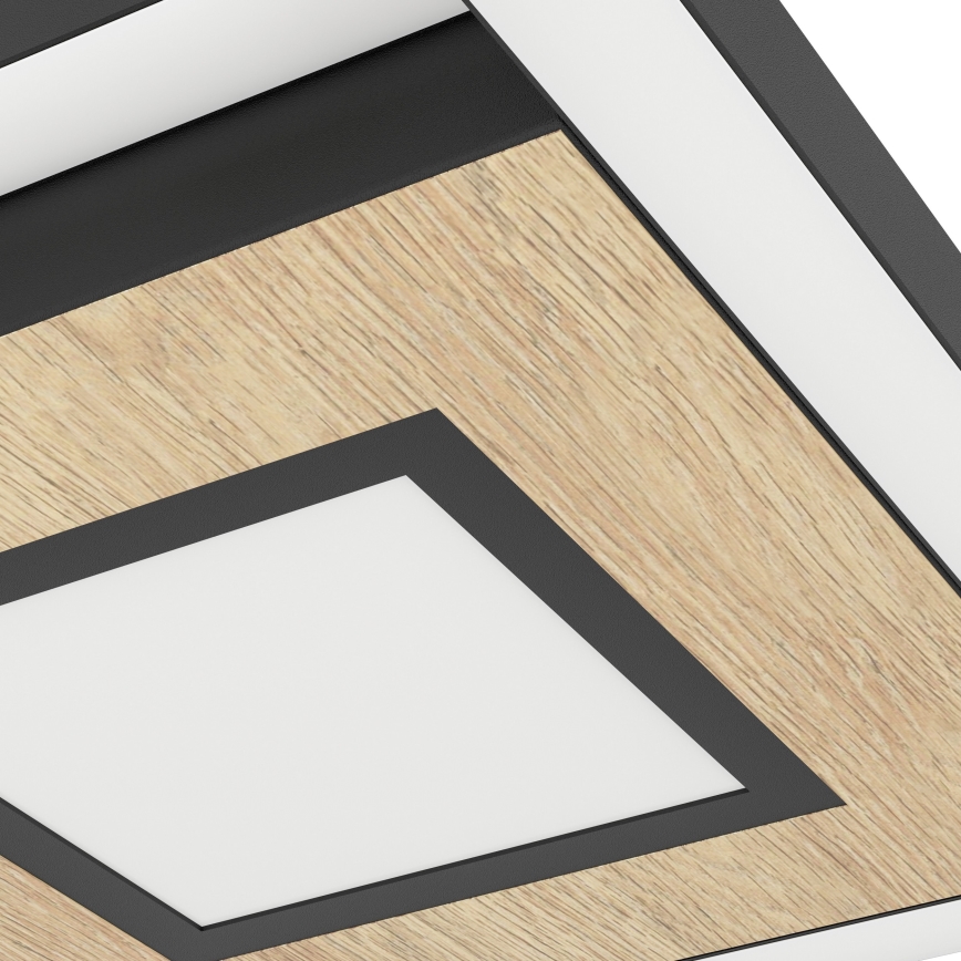 Eglo - Iluminação de teto LED com regulação 2xLED/17W/230V +1xLED/4,2W 2700-6500K + comando