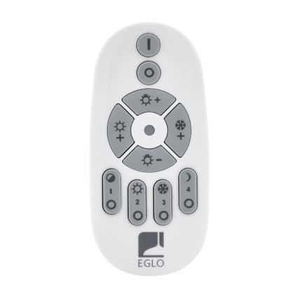 Eglo - Iluminação de teto LED com regulação 2xLED/17W/230V +1xLED/4,2W 2700-6500K + comando
