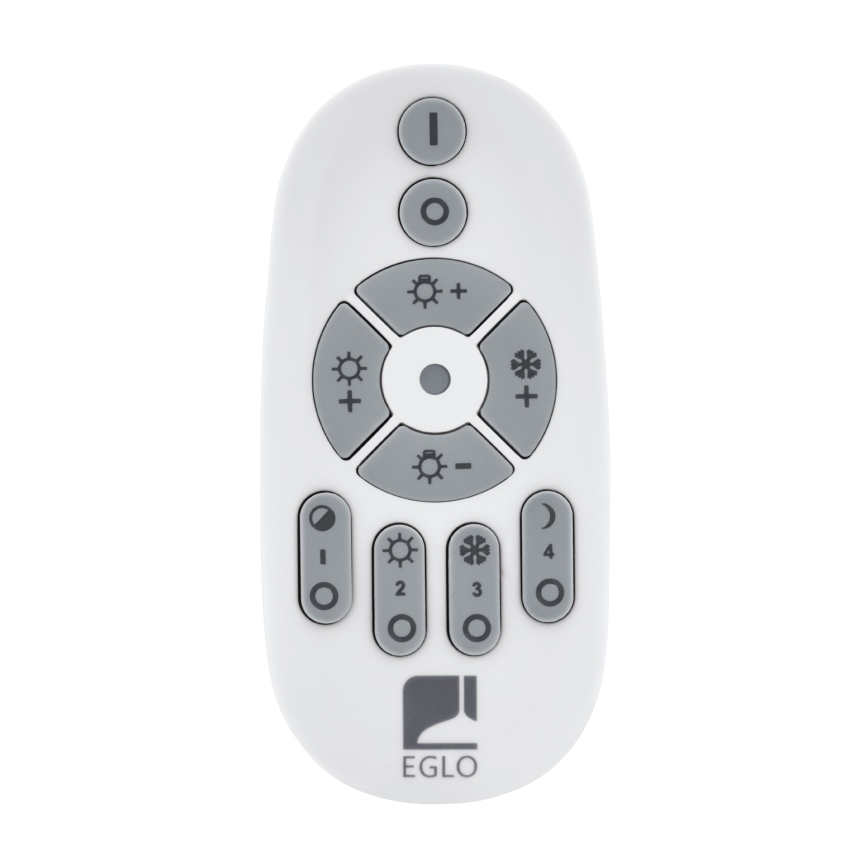 Eglo - Iluminação de teto LED com regulação 2xLED/17W/230V +1xLED/4,2W 2700-6500K + comando
