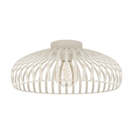 Eglo - Iluminação de teto 1xE27/40W/230V diâmetro 43 cm creme
