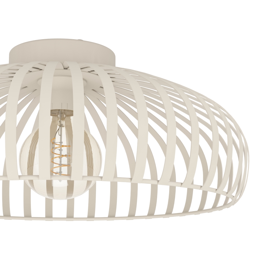 Eglo - Iluminação de teto 1xE27/40W/230V diâmetro 43 cm creme