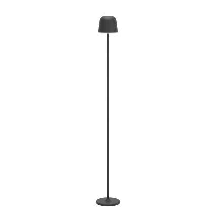 Eglo - Candeeiro de pé LED para exterior LED/4,3W/5V 2400/3000/4000K IP54 preto