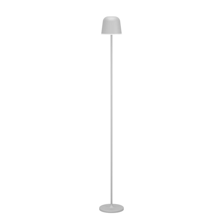 Eglo - Candeeiro de pé LED para exterior LED/4,3W/5V 2400/3000/4000K IP54 cinzento
