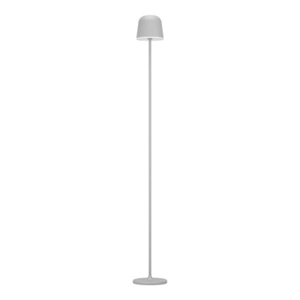Eglo - Candeeiro de pé LED para exterior LED/4,3W/5V 2400/3000/4000K IP54 cinzento
