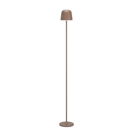 Eglo - Candeeiro de pé LED para exterior LED/4,3W/230V 2400/3000/4000K IP54 castanho