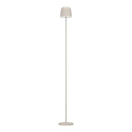 Eglo - Candeeiro de pé LED para exterior LED/4,3W/5V 2400/3000/4000K IP54 creme