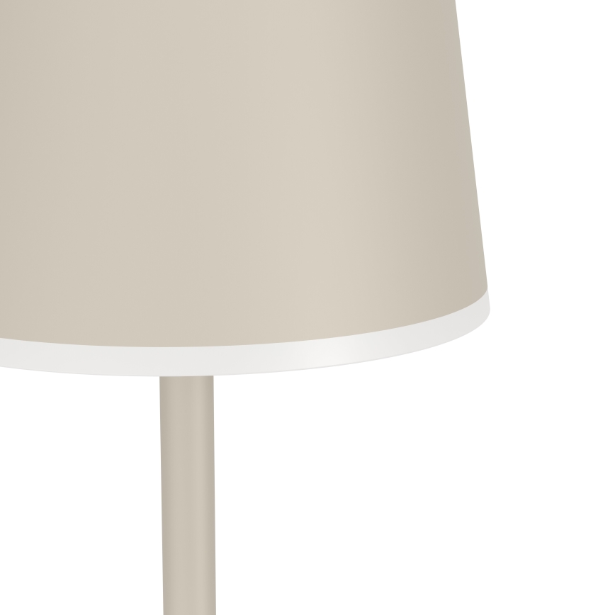 Eglo - Candeeiro de pé LED para exterior LED/4,3W/5V 2400/3000/4000K IP54 creme