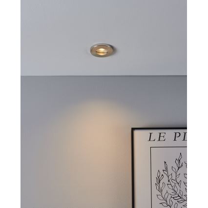 Eglo 901761 - CONJUNTO 3x Luzes LED para casa de banho FAVAZZINA 1xGU10/4W/230V IP44 cromado mate