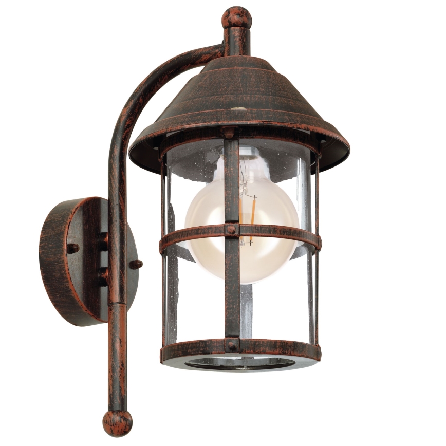 EGLO - Luz de parede de exterior 1xE27/60W/230V