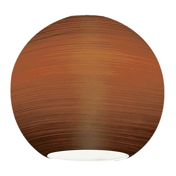 EGLO 90251 - Vidro de substituição para candeeiro de teto, candeeiro de mesa, candeeiro de teto e candeeiro de focos MY CHOICE E14 diâmetro 9 cm castanho esfregado