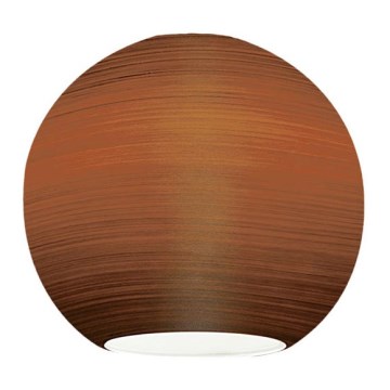 EGLO 90251 - Vidro de substituição para lustre, candeeiro de mesa, candeeiro de teto e foco de luz MY CHOICE E14 diâmetro 9 cm castanho apagado
