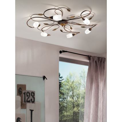 EGLO - Candelabro integrado 6xG9/40W
