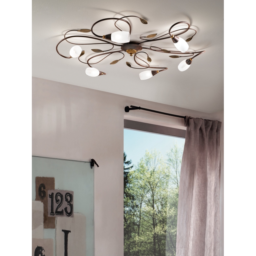 EGLO - Candelabro integrado 6xG9/40W