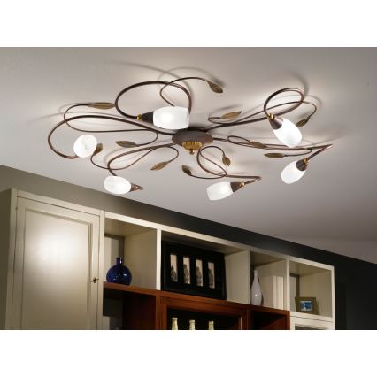 EGLO - Candelabro integrado 6xG9/40W
