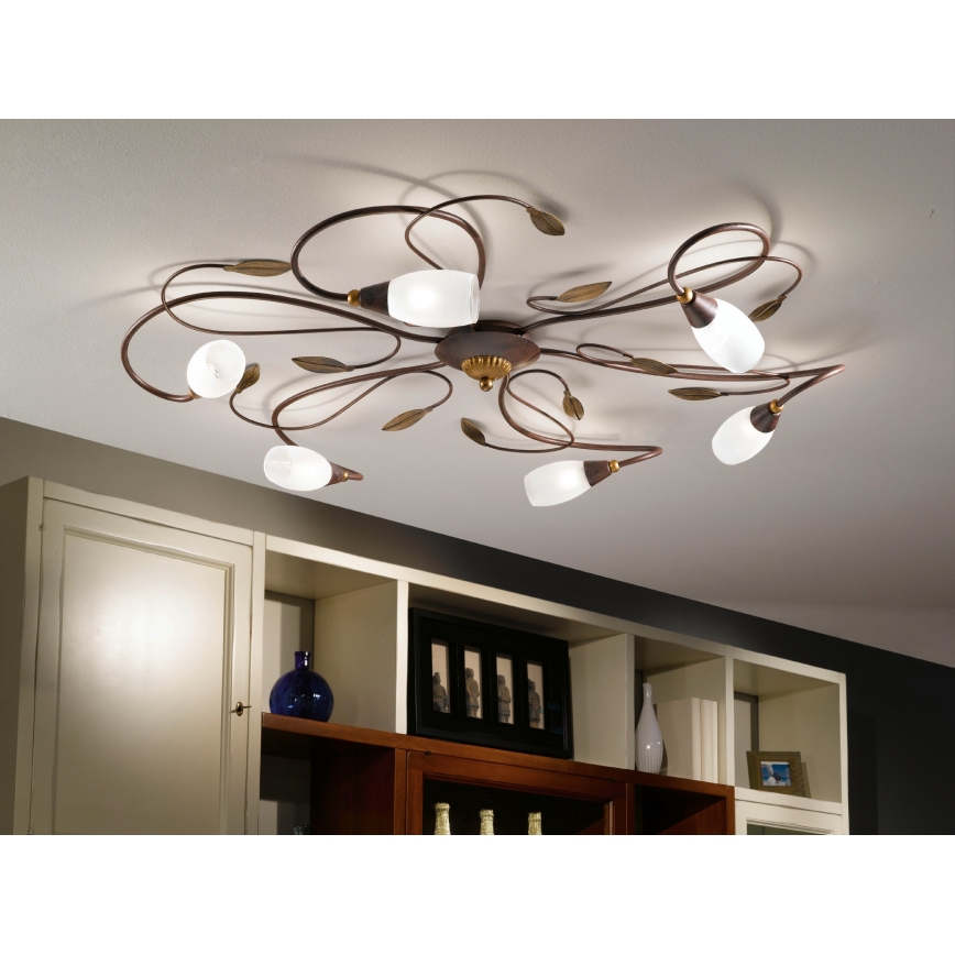 EGLO - Candelabro integrado 6xG9/40W
