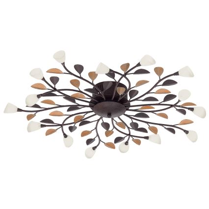 Eglo - Luz de teto CAMPANIA 15xG4/10W/230V