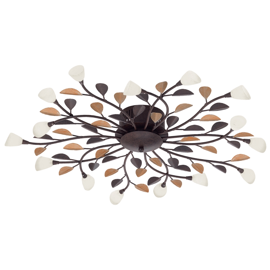 Eglo - Luz de teto CAMPANIA 15xG4/10W/230V