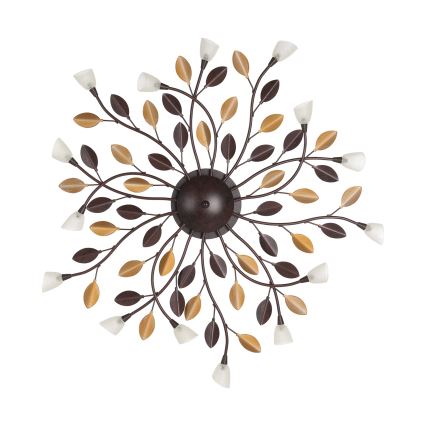 Eglo - Luz de teto CAMPANIA 15xG4/10W/230V