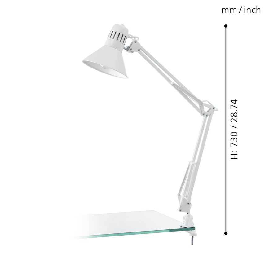 Eglo - Lâmpada de mesa 1xE27/40W/230V
