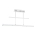 EGLO 90913 - Candelabro num fio LED RUFO 6xLED/5W/230V