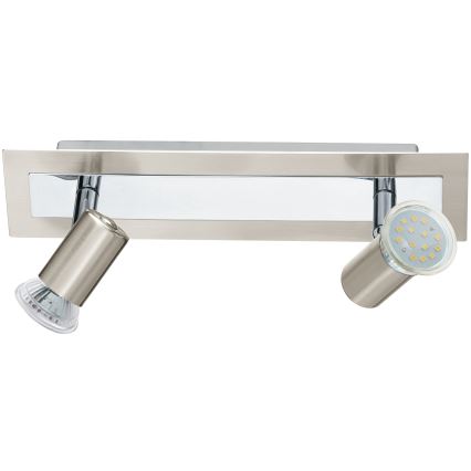EGLO - Luz de teto parede 2xGU10/LED/3W