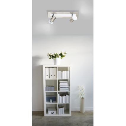 EGLO - Luz de teto parede 2xGU10/LED/3W