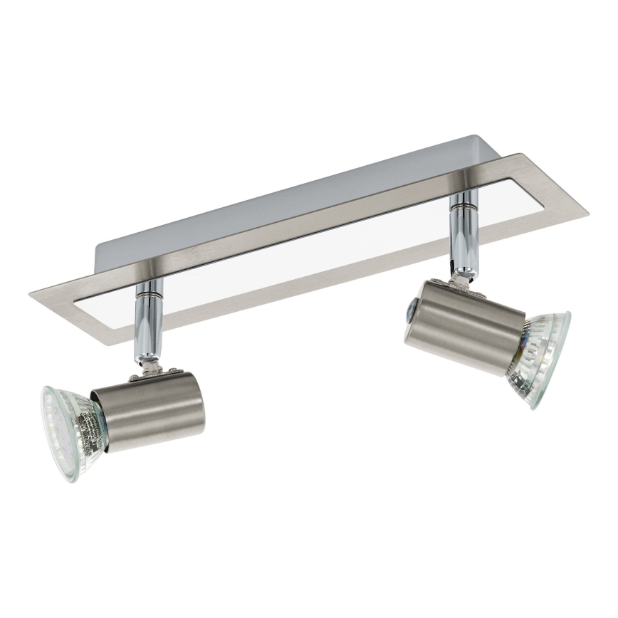 EGLO - Luz de teto parede 2xGU10/LED/3W