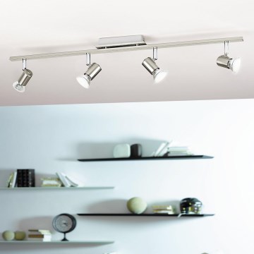 EGLO 90917 - Luz de teto ROTTELO 4xGU10/LED/3W