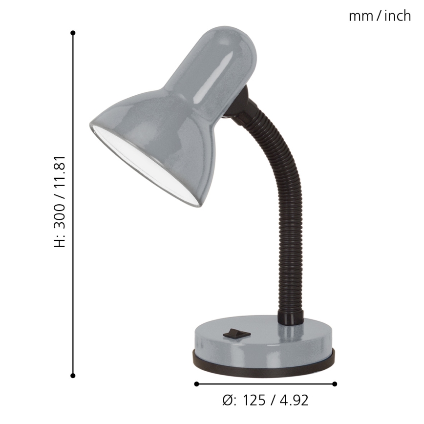 Eglo - Lâmpada de mesa 1 1xE27/40W/230V