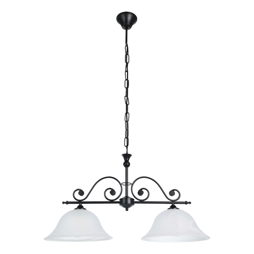 Eglo - Candelabro numa corrente 2xE27/60W/230V